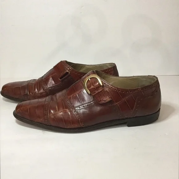 R Martegani | Shoes | R Martegani Mens Brown Alligator 